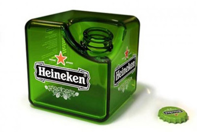Heineken Cube – бутылка кубической формы